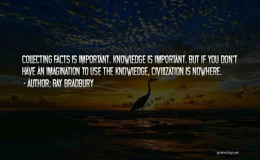 Imagination Without Knowledge Quotes By Ray Bradbury