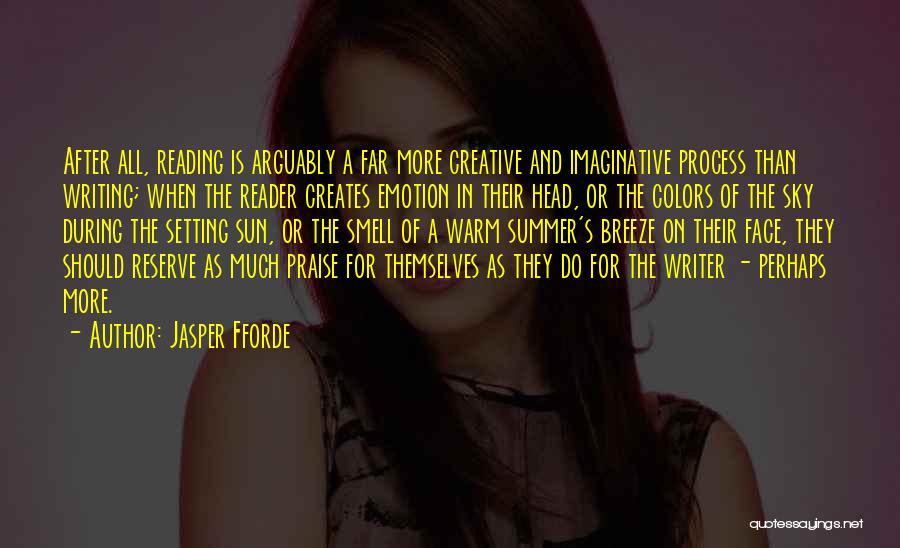 Imaginative Writing Quotes By Jasper Fforde