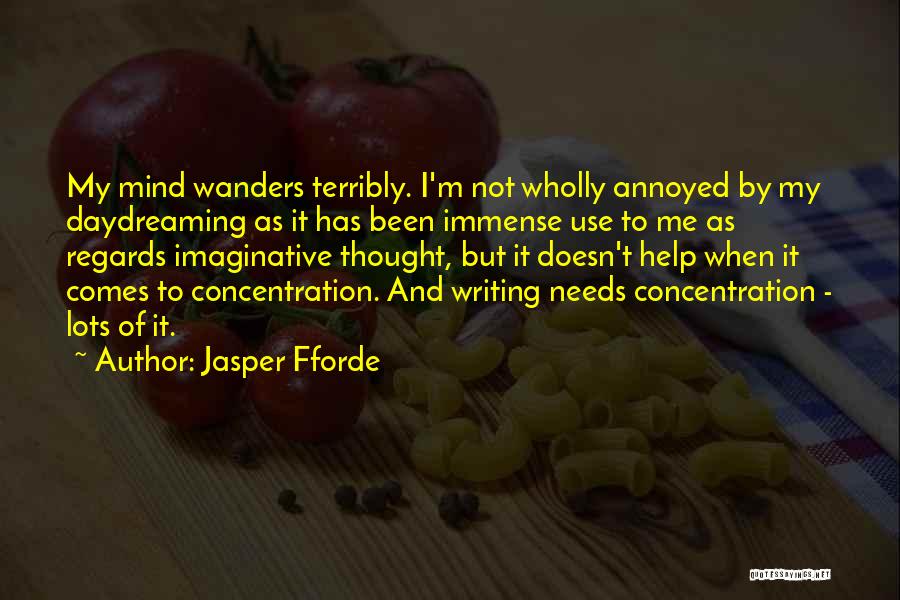 Imaginative Writing Quotes By Jasper Fforde