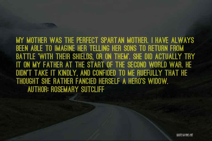 Imagine A World Quotes By Rosemary Sutcliff