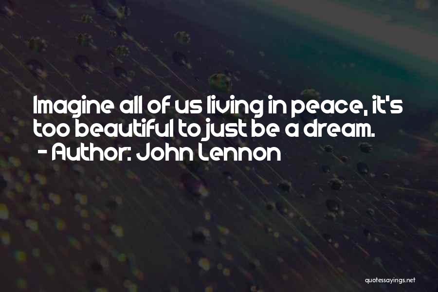 Imagine By John Lennon Quotes By John Lennon