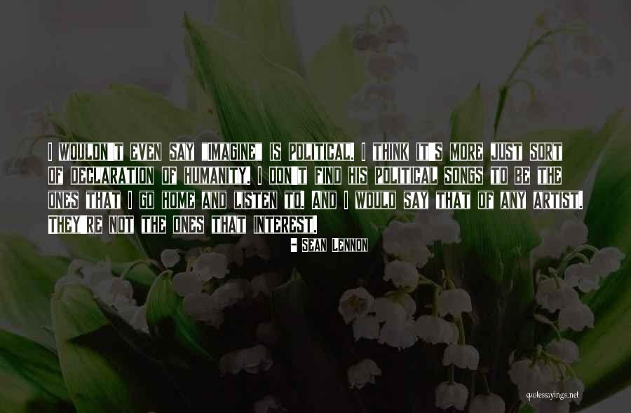 Imagine The Song Quotes By Sean Lennon Imagine The Song Quotes By Sean Lennon