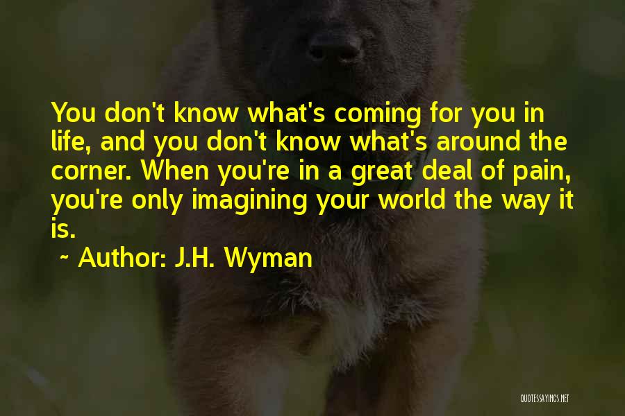 Imagining Life Quotes By J.H. Wyman