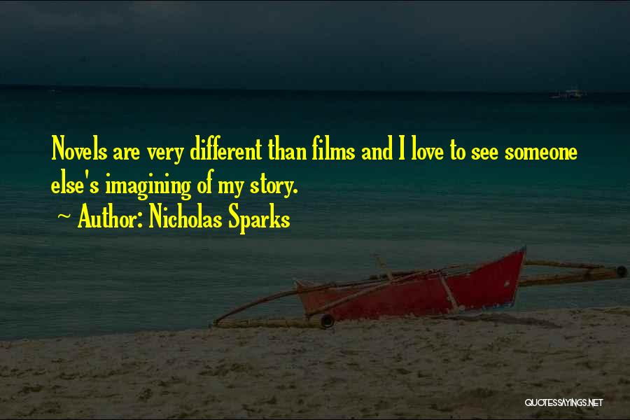 Imagining Love Quotes By Nicholas Sparks