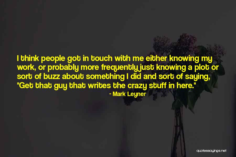 Imali Quotes By Mark Leyner Imali Quotes By Mark Leyner