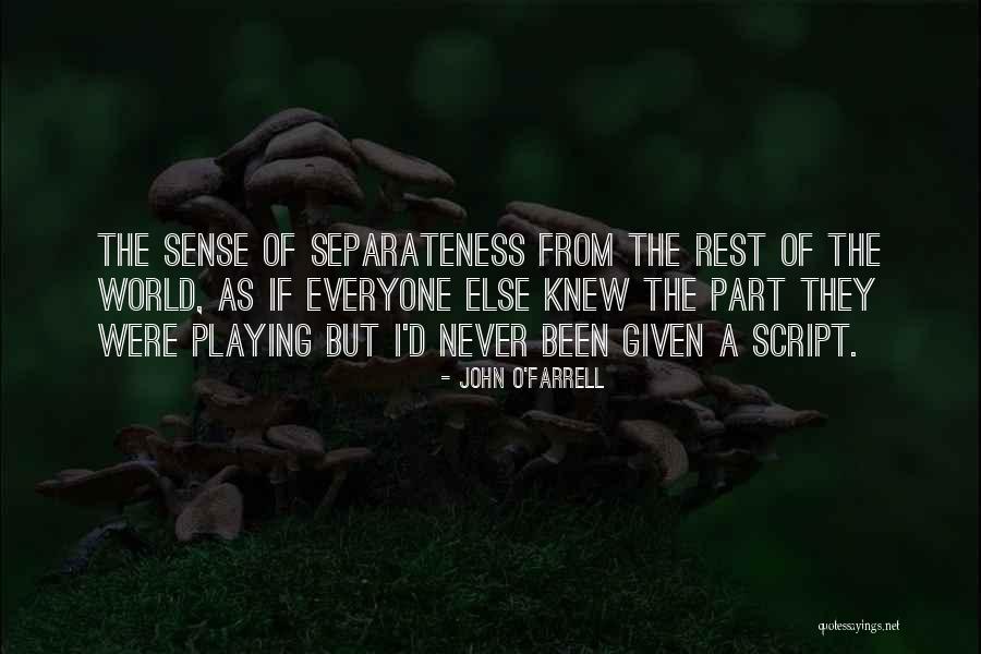 Imamiah Angel Quotes By John O'Farrell Imamiah Angel Quotes By John O'Farrell