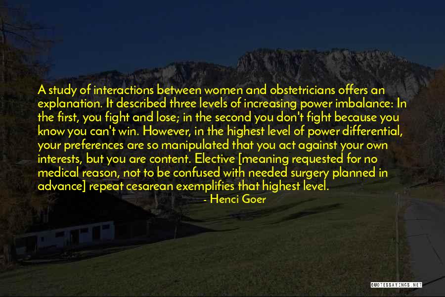 Imbalance Of Power Quotes By Henci Goer Imbalance Of Power Quotes By Henci Goer