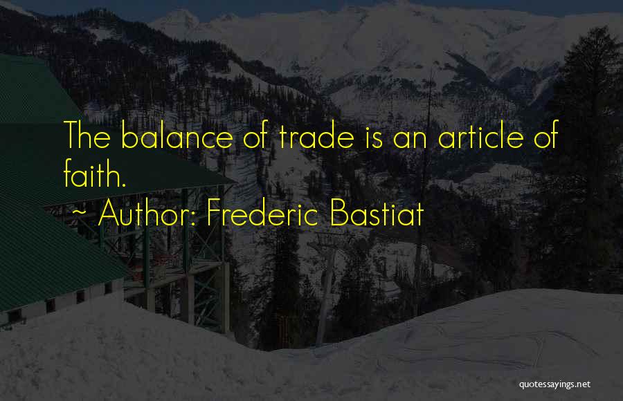 Imbalance Quotes By Frederic Bastiat