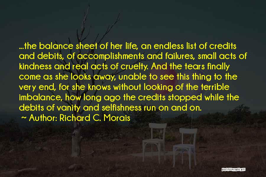 Imbalance Quotes By Richard C. Morais