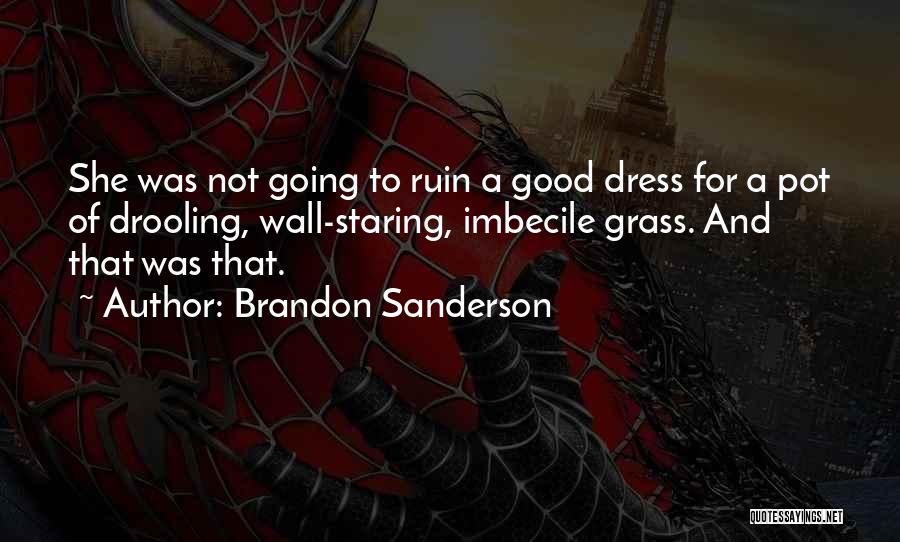 Imbecile Quotes By Brandon Sanderson