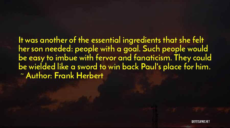 Imbue Quotes By Frank Herbert