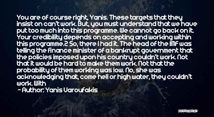 Imf Quotes By Yanis Varoufakis