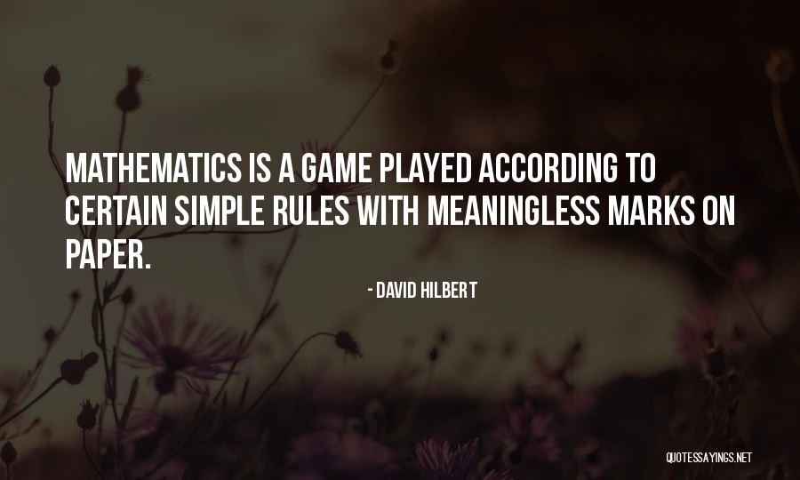 Imitaciones Quotes By David Hilbert Imitaciones Quotes By David Hilbert