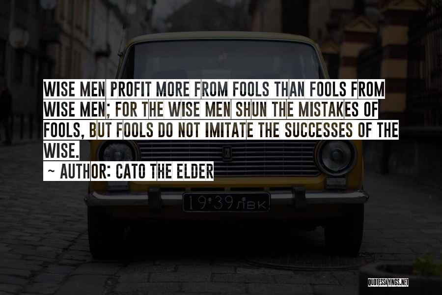 Imitate Quotes By Cato The Elder