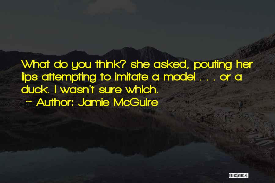 Imitate Quotes By Jamie McGuire