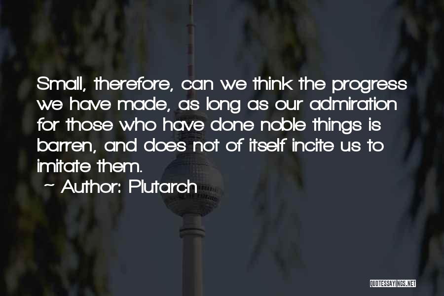 Imitate Quotes By Plutarch