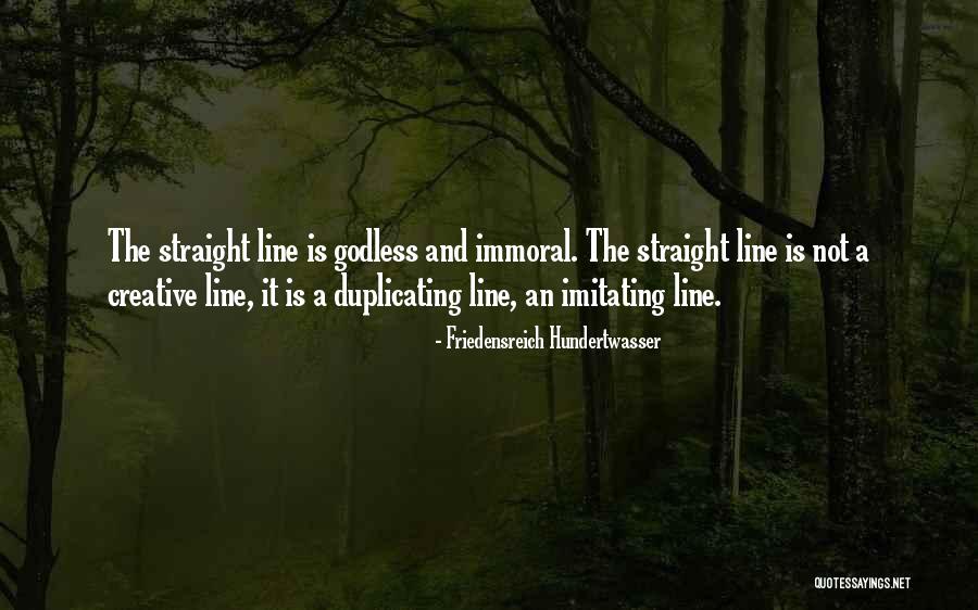 Imitating Myself Quotes By Friedensreich Hundertwasser Imitating Myself Quotes By Friedensreich Hundertwasser