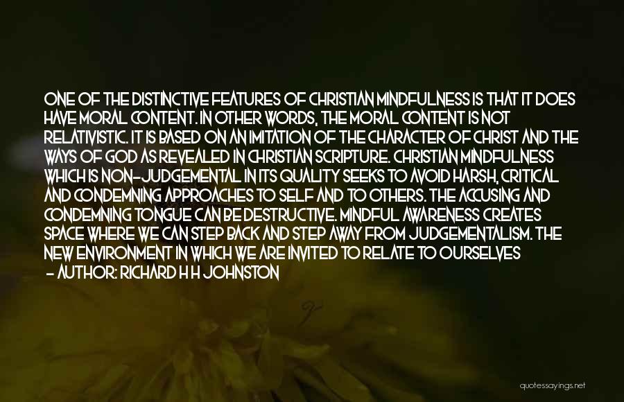 Imitation Of Christ Quotes By Richard H H Johnston