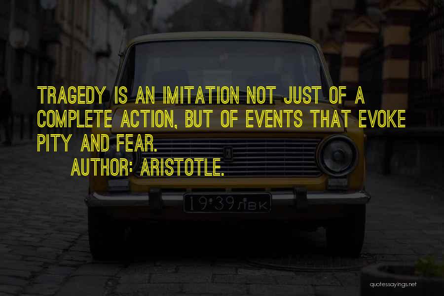 Imitation Quotes By Aristotle.