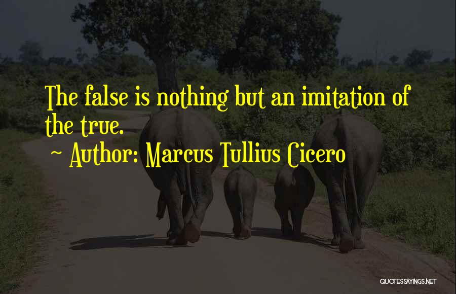 Imitation Quotes By Marcus Tullius Cicero