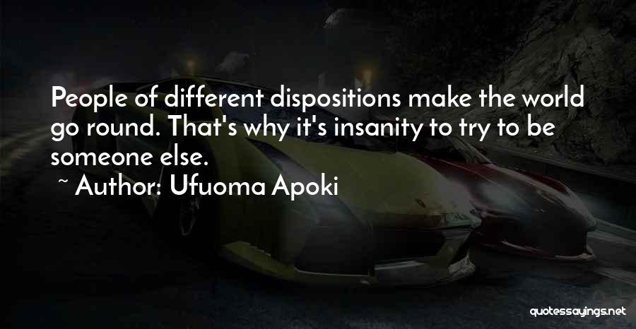 Imitation Quotes By Ufuoma Apoki