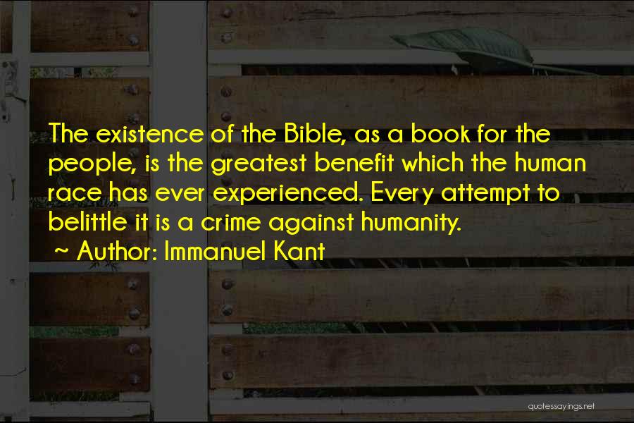 Immanuel Bible Quotes By Immanuel Kant