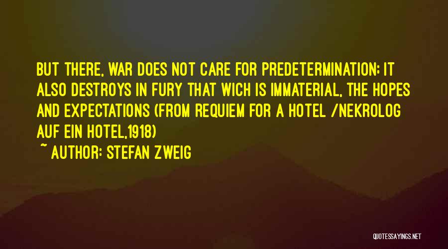 Immaterial Quotes By Stefan Zweig