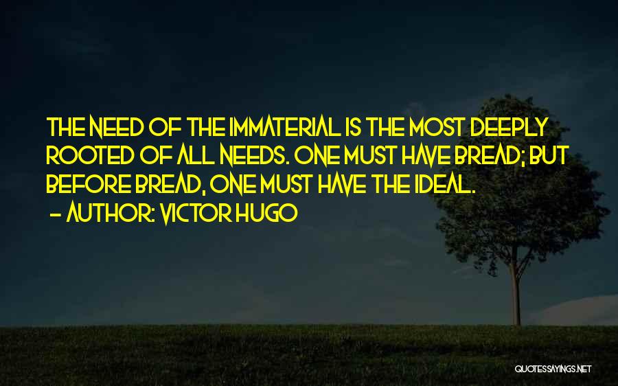 Immaterial Quotes By Victor Hugo