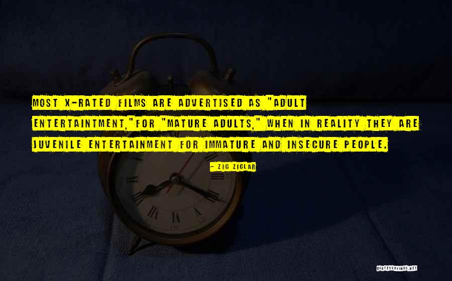 Immature And Insecure Quotes By Zig Ziglar Immature And Insecure Quotes By Zig Ziglar