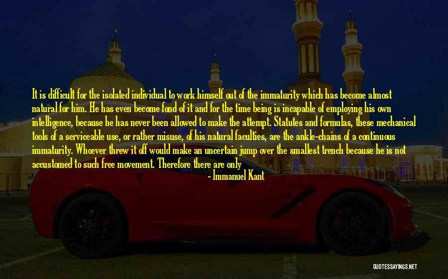 Immaturity Quotes By Immanuel Kant Immaturity Quotes By Immanuel Kant