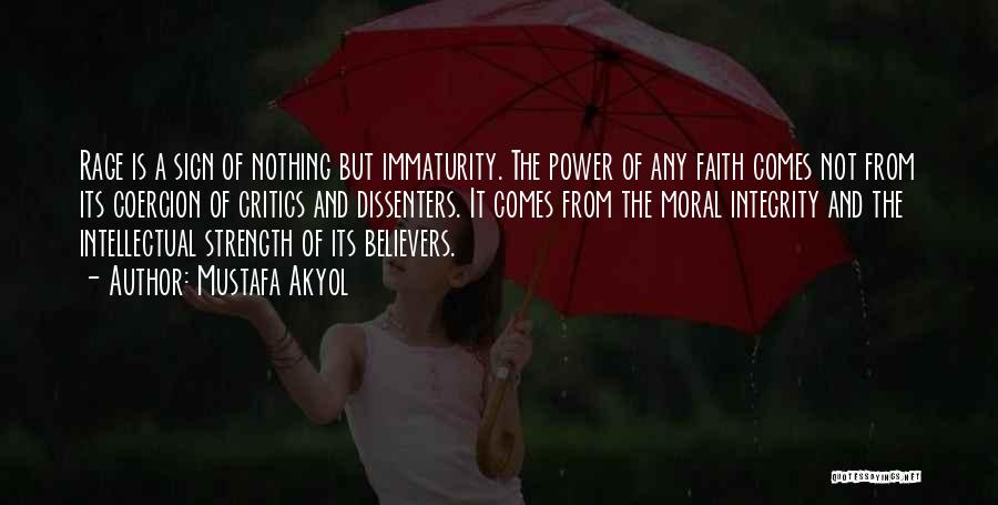 Immaturity Quotes By Mustafa Akyol