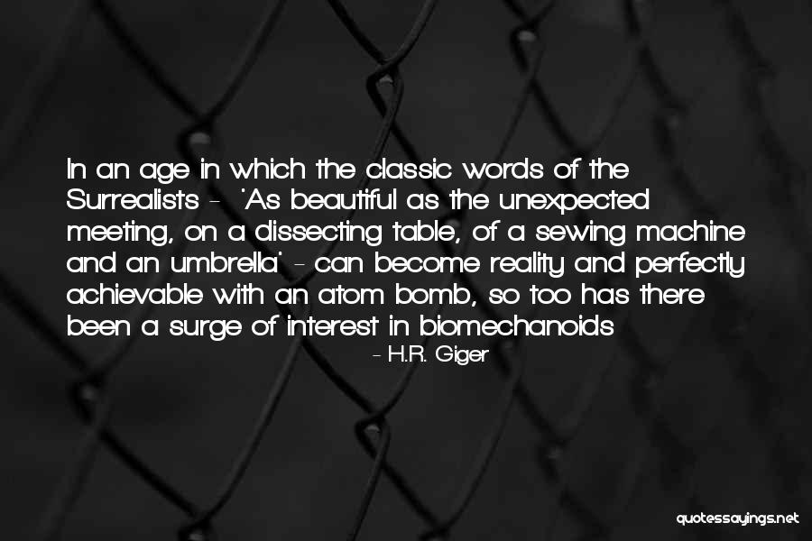 Immediacy Index Quotes By H.R. Giger Immediacy Index Quotes By H.R. Giger
