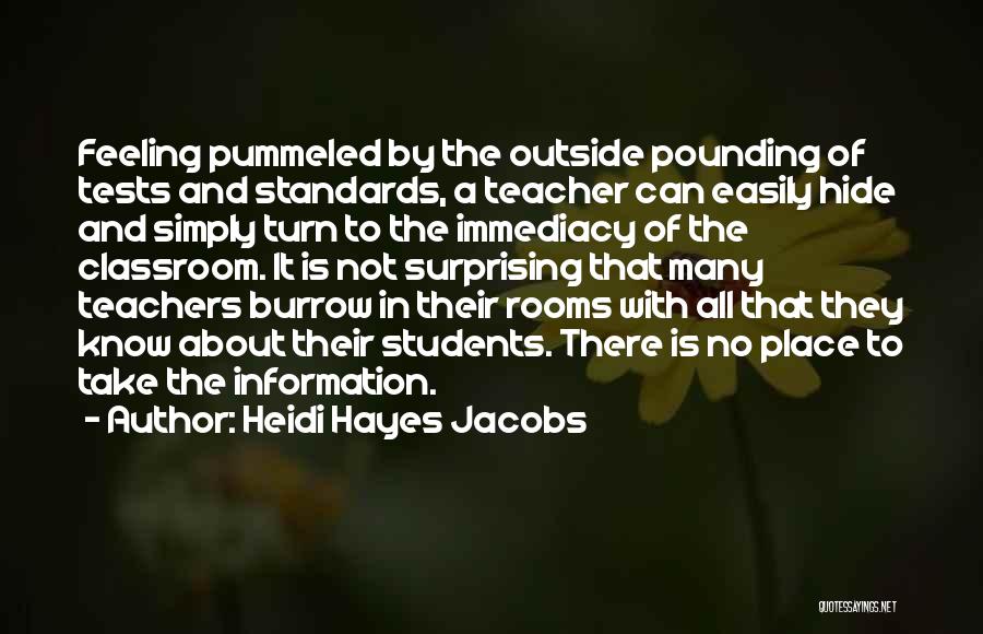 Immediacy Quotes By Heidi Hayes Jacobs