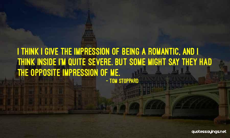 Immediatamente Quotes By Tom Stoppard Immediatamente Quotes By Tom Stoppard