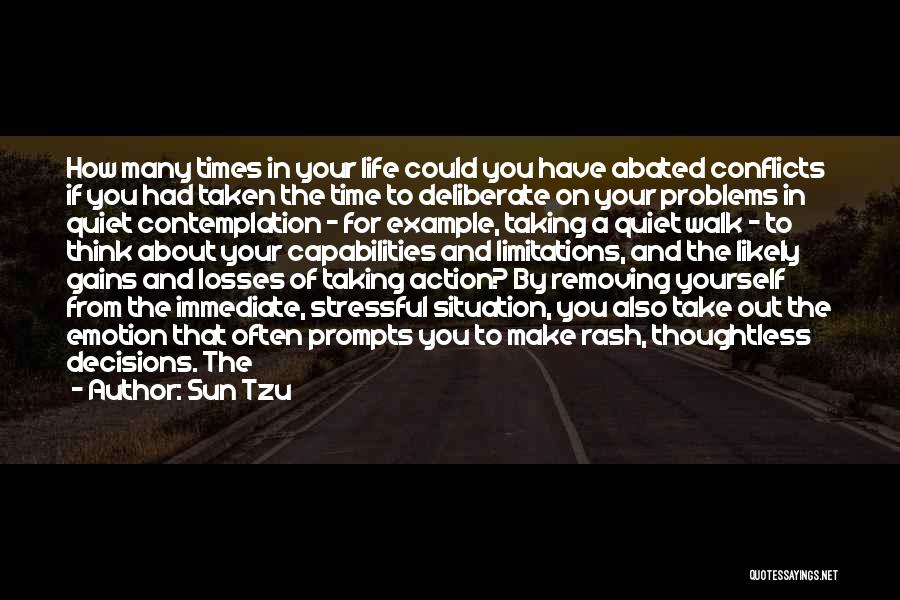 Immediate Action Quotes By Sun Tzu