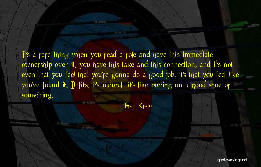 Immediate Connection Quotes By Fran Kranz Immediate Connection Quotes By Fran Kranz