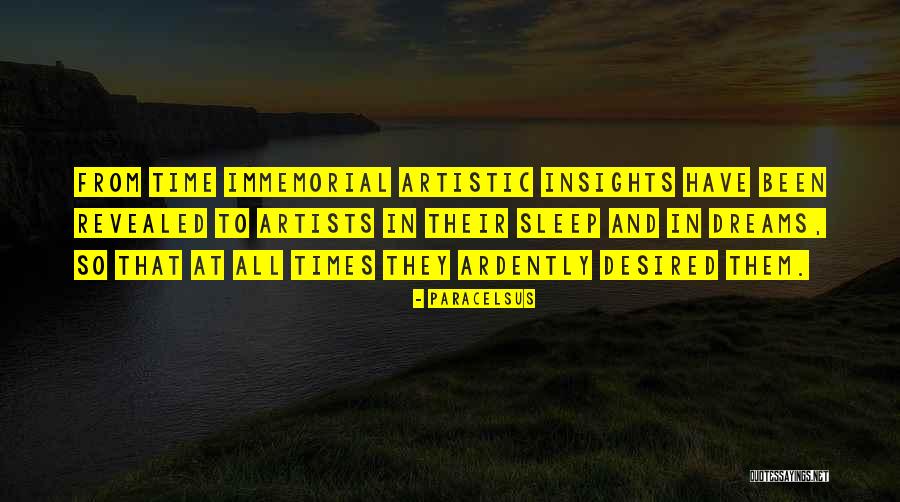 Immemorial Quotes By Paracelsus Immemorial Quotes By Paracelsus