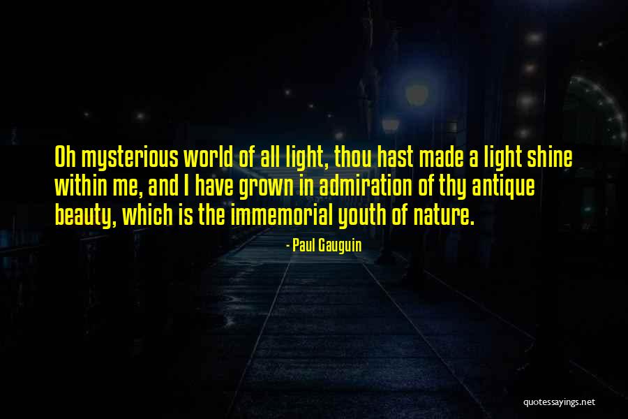 Immemorial Quotes By Paul Gauguin Immemorial Quotes By Paul Gauguin
