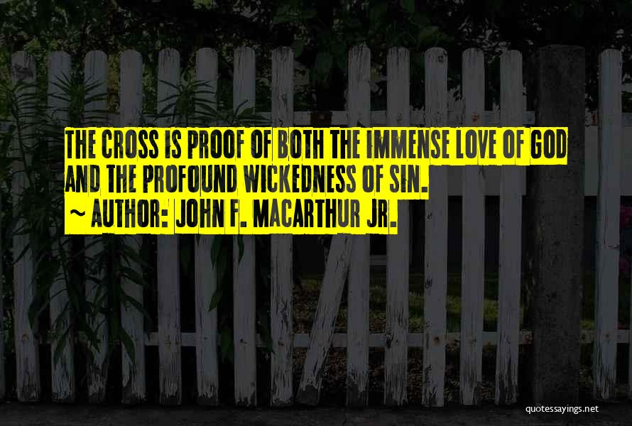 Immense Love Quotes By John F. MacArthur Jr.