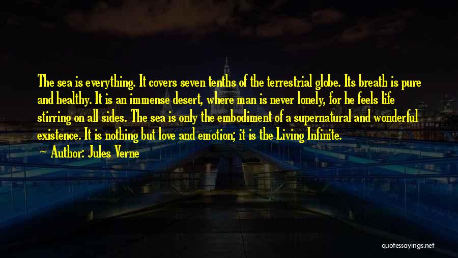 Immense Love Quotes By Jules Verne