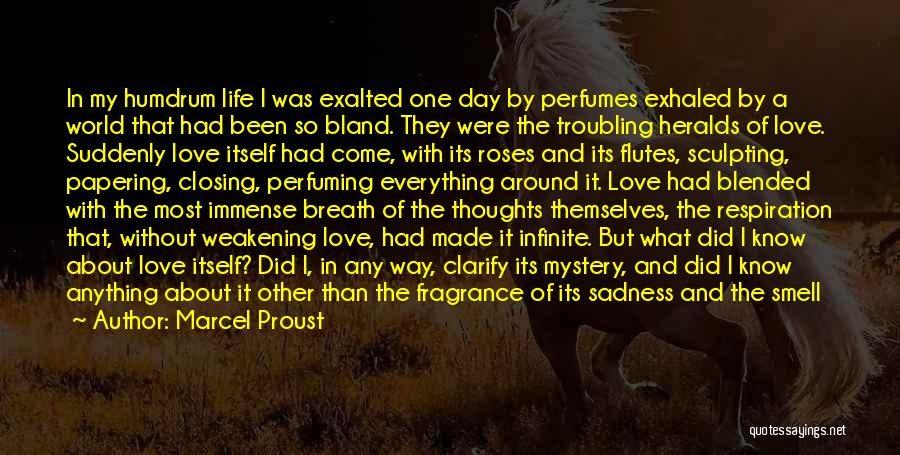 Immense Love Quotes By Marcel Proust