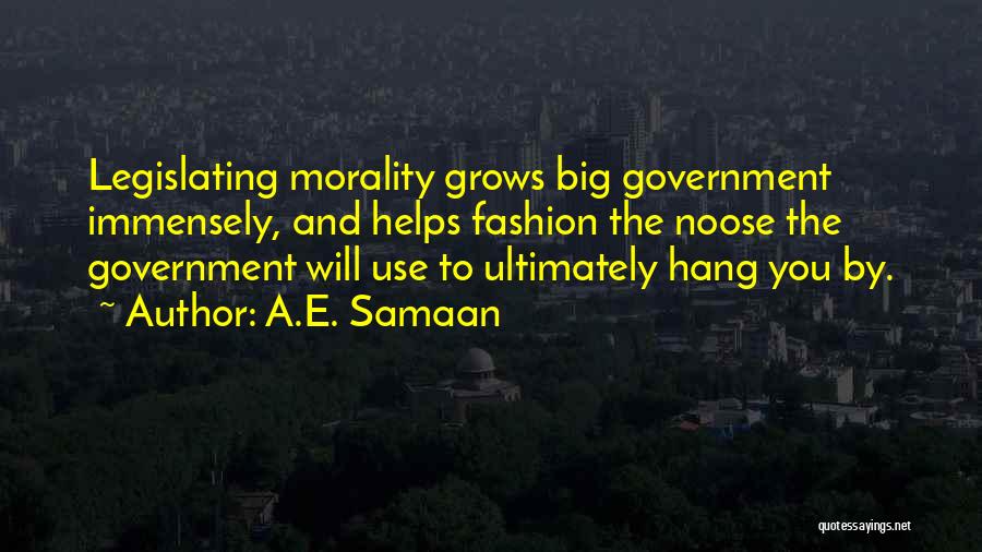 Immensely Quotes By A.E. Samaan