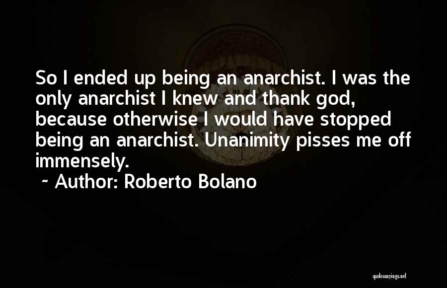 Immensely Quotes By Roberto Bolano