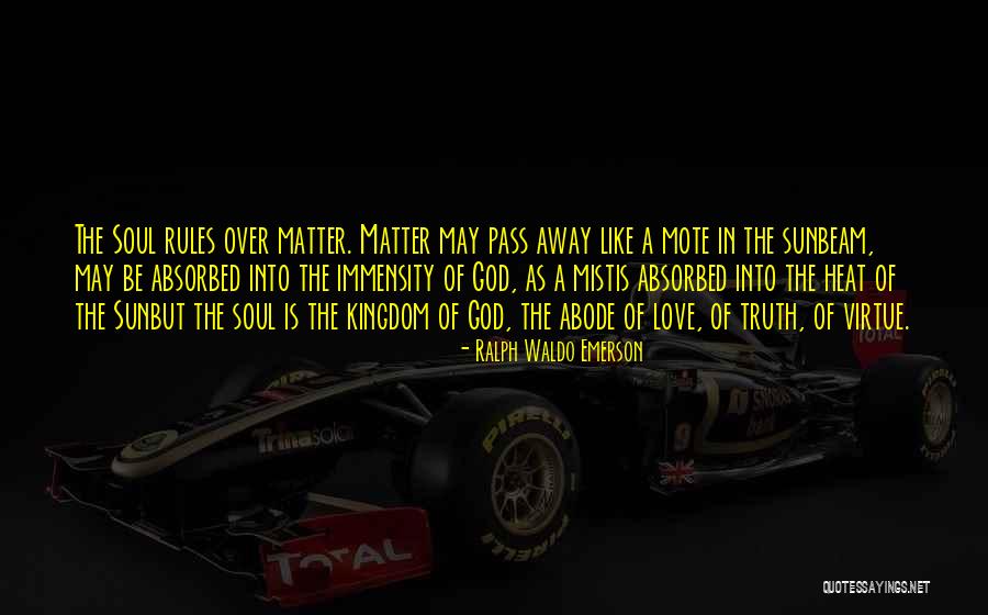 Immensity Of God Quotes By Ralph Waldo Emerson Immensity Of God Quotes By Ralph Waldo Emerson