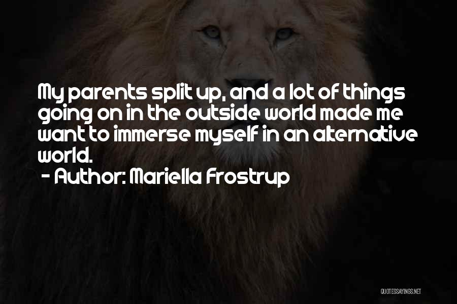 Immerse Quotes By Mariella Frostrup