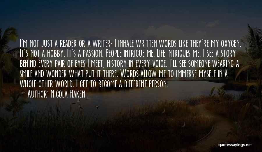 Immerse Quotes By Nicola Haken