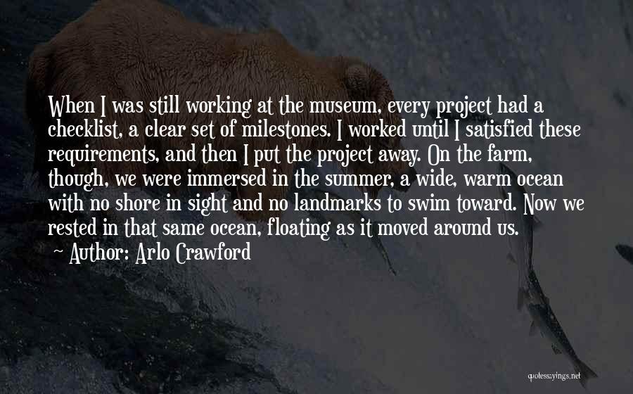 Immersed Quotes By Arlo Crawford