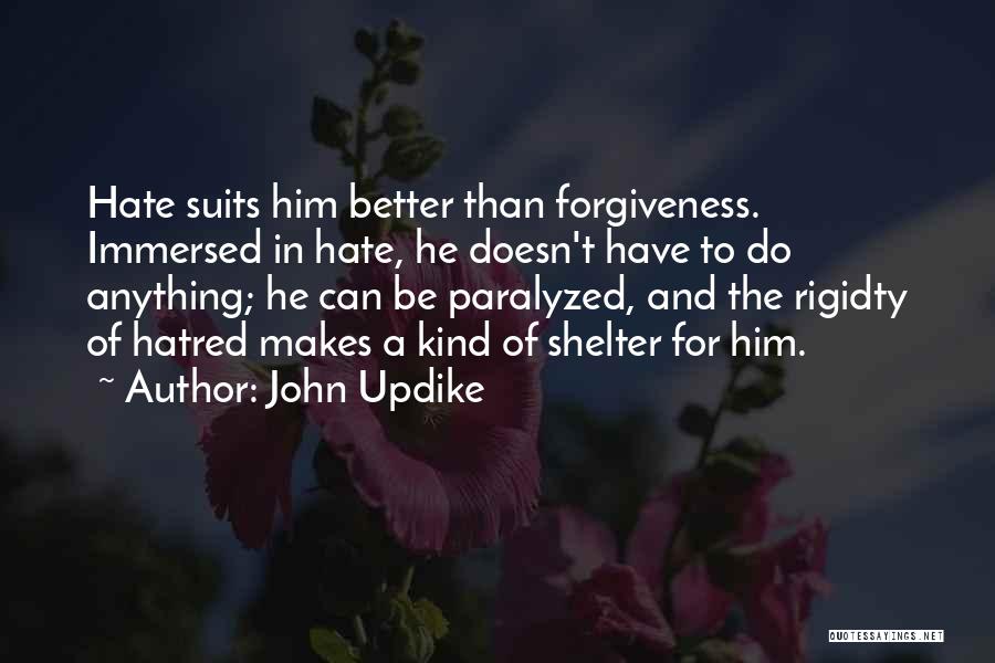 Immersed Quotes By John Updike
