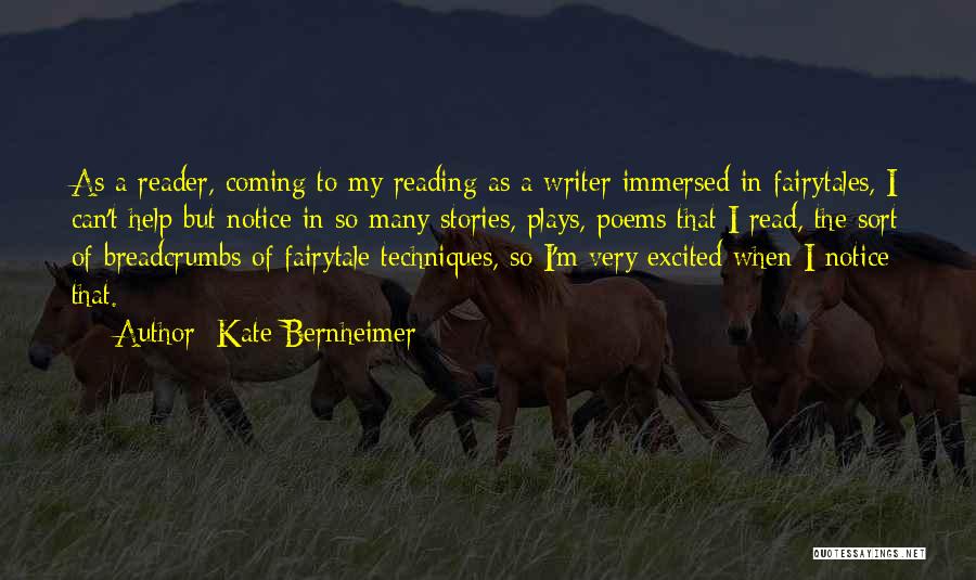 Immersed Quotes By Kate Bernheimer