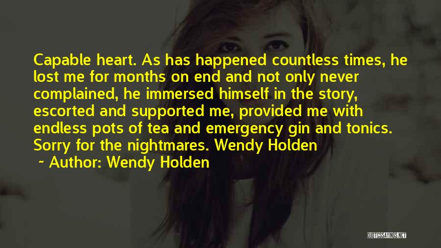 Immersed Quotes By Wendy Holden